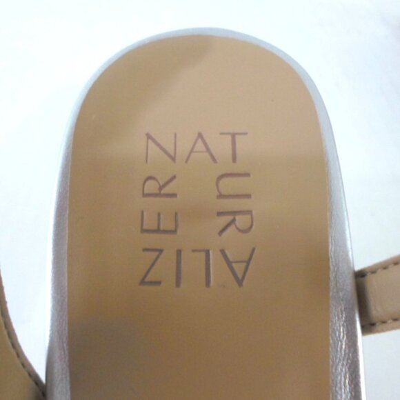 Naturalizer BRENTA2 Silver Rhinestone Strappy Sandal - Picture 5 of 9